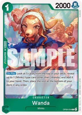 Wanda card from Two Legends