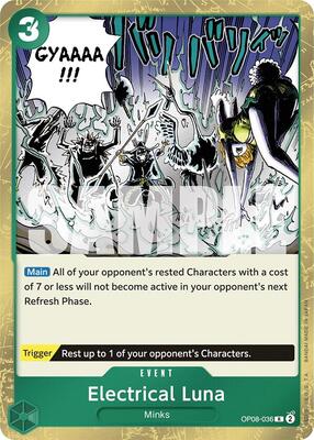 Electrical Luna card from Two Legends