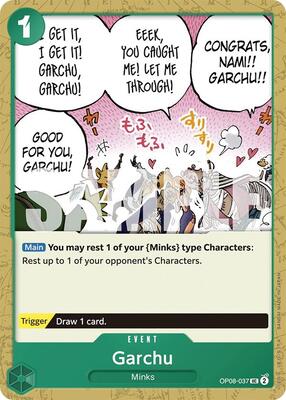 Garchu card from Two Legends