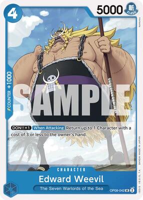 Edward Weevil card from Two Legends