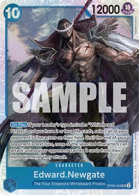 Edward.Newgate card from Two Legends