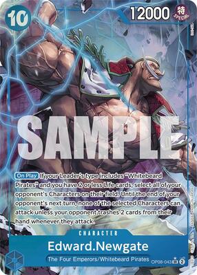 Edward.Newgate (Parallel) card from Two Legends