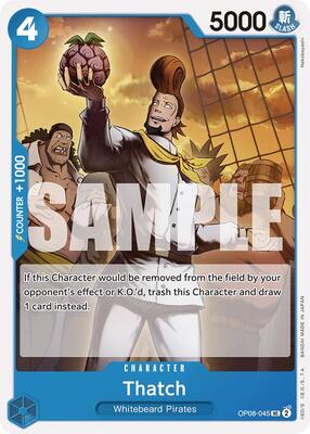 Thatch card from Two Legends