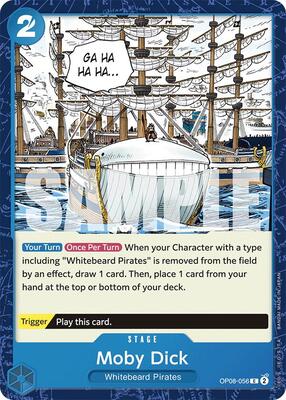 Moby Dick card from Two Legends