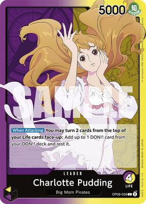Charlotte Pudding (058) card from Two Legends