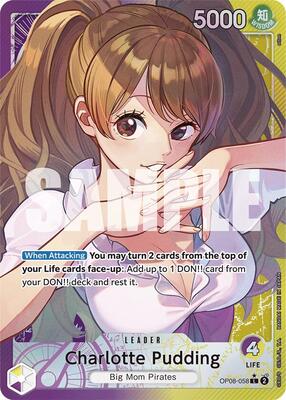 Charlotte Pudding (058) (Parallel) card from Two Legends