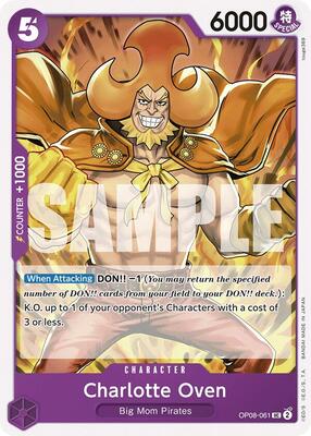 Charlotte Oven card from Two Legends