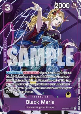 Black Maria (Parallel) card from Two Legends
