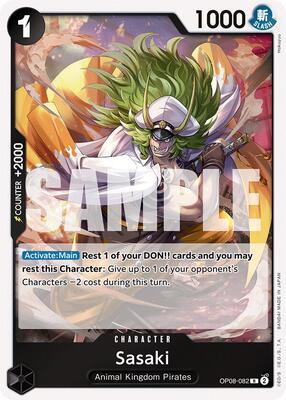 Sasaki card from Two Legends