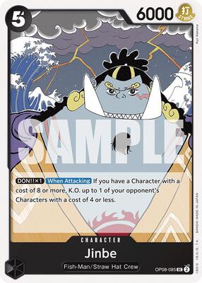 Jinbe card from Two Legends