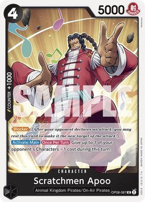 Scratchmen Apoo card from Two Legends