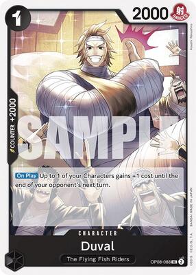Duval card from Two Legends