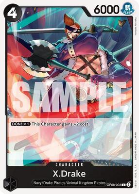 X.Drake card from Two Legends