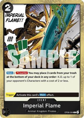 Imperial Flame card from Two Legends