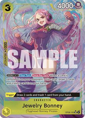 Jewelry Bonney (Parallel) card from Two Legends