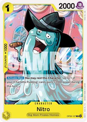 Nitro card from Two Legends