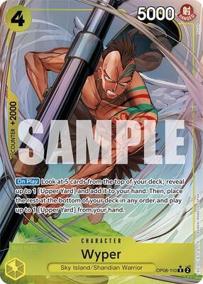 Wyper (Parallel) card from Two Legends
