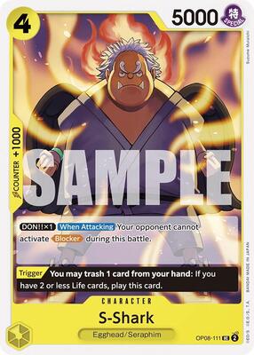 S-Shark card from Two Legends