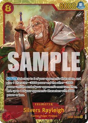 Silvers Rayleigh card from Two Legends
