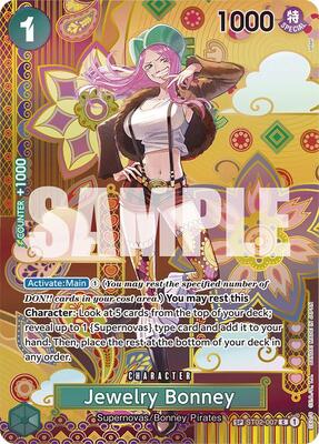 Jewelry Bonney (SP) card from Two Legends