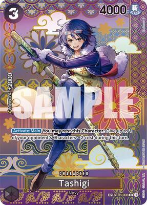 Tashigi (SP) card from Two Legends