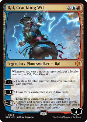 Ral, Crackling Wit card from Bloomburrow