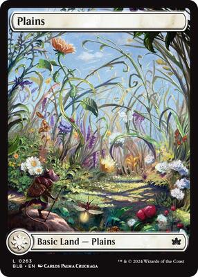 Plains (0263) card from Bloomburrow