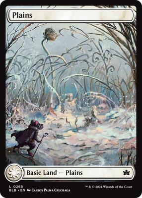 Plains (0265) card from Bloomburrow