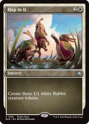 Hop to It card from Promo Pack: Bloomburrow