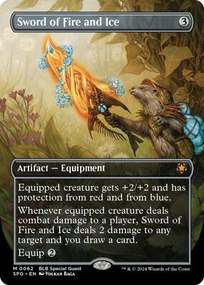 Sword of Fire and Ice (Borderless) card from Special Guests