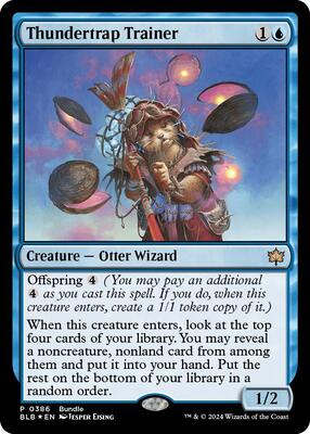 Thundertrap Trainer (BLB Bundle) card from Unique and Miscellaneous Promos