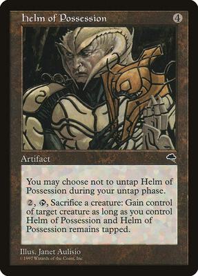 Helm of Possession card from Tempest