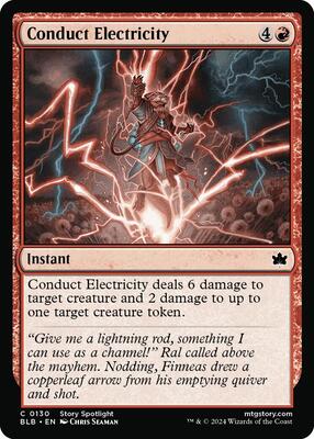 Conduct Electricity card from Bloomburrow