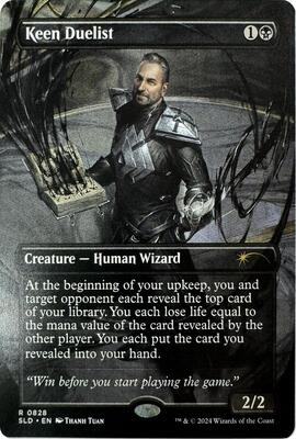 Keen Duelist card from Secret Lair Drop Series