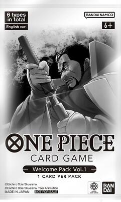 Welcome Pack Vol. 1 card from One Piece Promotion Cards
