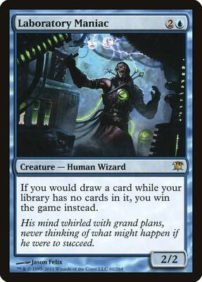 Laboratory Maniac card from Innistrad