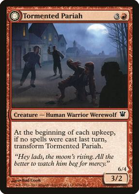 Tormented Pariah card from Innistrad