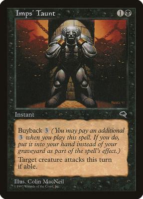 Imps' Taunt card from Tempest