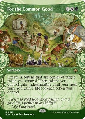 For the Common Good (Showcase) card from Bloomburrow