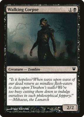 Walking Corpse card from Innistrad