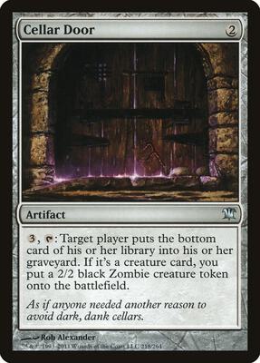 Cellar Door card from Innistrad