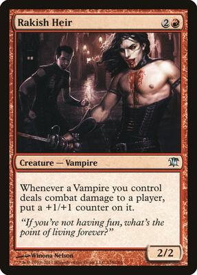 Rakish Heir card from Innistrad