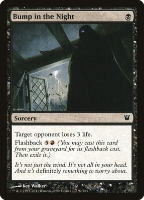 Bump in the Night card from Innistrad