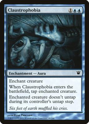 Claustrophobia card from Innistrad