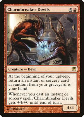 Charmbreaker Devils card from Innistrad
