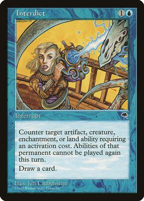 Interdict card from Tempest