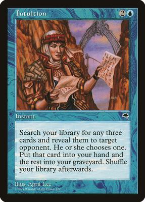 Intuition card from Tempest