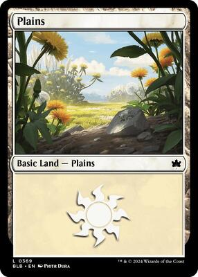 Plains (0369) card from Bloomburrow