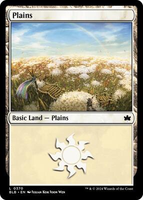 Plains (0370) card from Bloomburrow