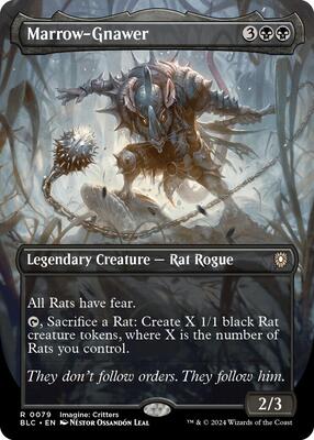 Marrow-Gnawer (Borderless) card from Commander: Bloomburrow